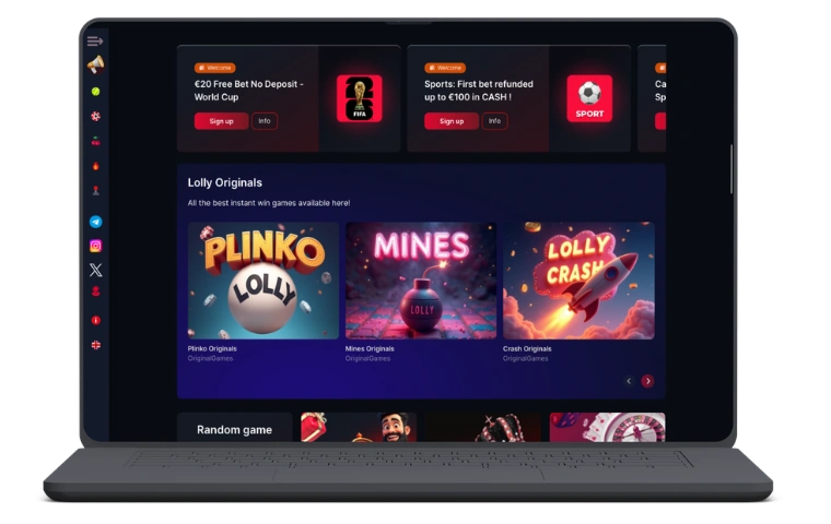 LollyBet online καζίνο